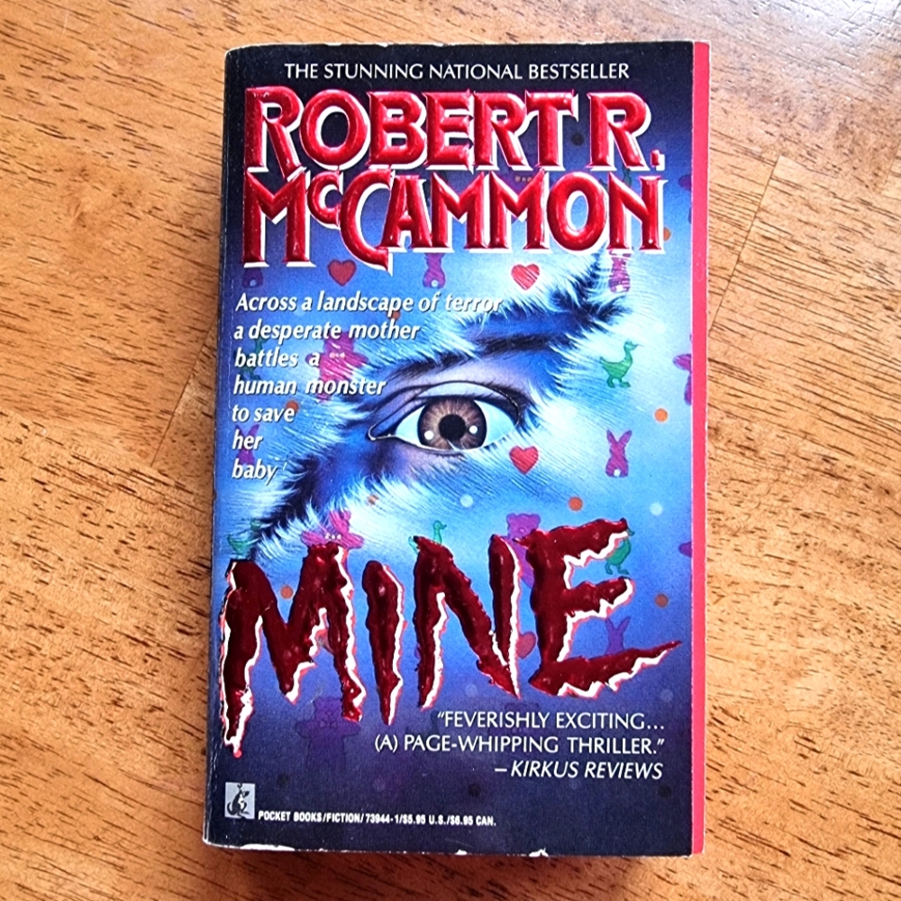 Mine by Robert R. McCammon Vintage Horror Paperback Book